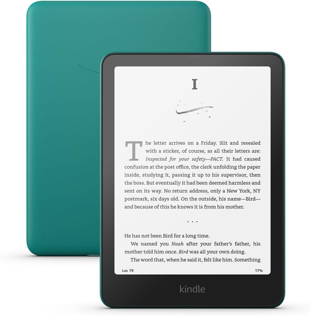 Amazon kindle Paperwhite in jade